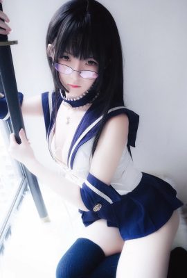 (Người nổi tiếng trên Inte) Bộ ảnh “Katana và Sailor Suit” của Xiao Yangze COSER (20P)