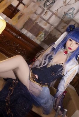 “Azur Lane” Ibuki Cheongsam Cosplay chân đẹp (CN: Kem hơi mặnkkkk) (9P)