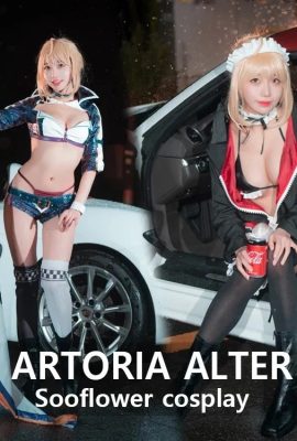 (creamsoda (Sooflower)) Cosplay Artoria Alter (Fate Grand Order)