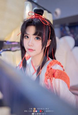 Thần định mệnh Onmyoji @武思杰小思杰 (Nhiếp ảnh: @菜菜1911) (Lễ hội trò chơi hoạt hình đom đóm) (9P)