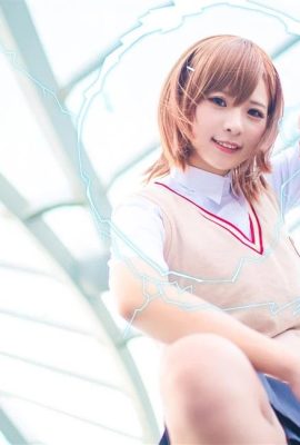 Coser Xianji Sherry “Một khẩu súng trường khoa học nhất định” Chia sẻ hình ảnh cosplay Misaka Mikoto (9P)