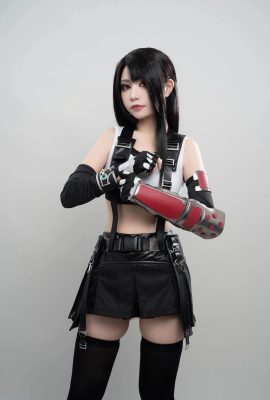 Cô gái bùng nổ Nya Xiaoji – Final Fantasy 7 Tifa (55P)