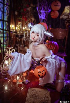 Halloween kinh dị Azur Lane @Li Huaqing (9P)