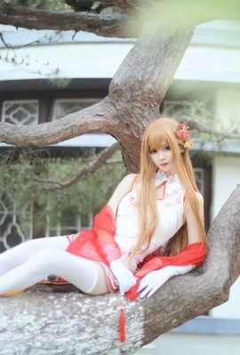 Sword Art Online Asuna fan sườn xám @coser ange (9P)