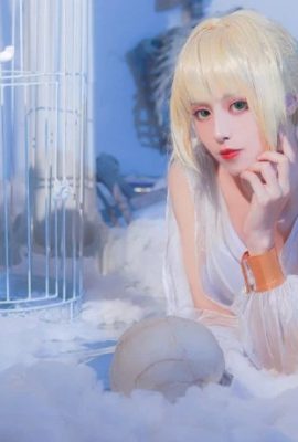 Fate/Grand Order Váy ngủ La Mã Nero Claudius @coser安歌(9P)