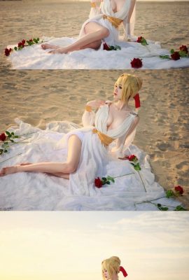 Fate/Grand Order Áo ngủ Nero Claudius@大丽子是不祷(8P)