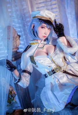 Cosplay sexy “Azur Lane” SSR Chapayev (CN: Ruan Yi_FAIRY) (9P)