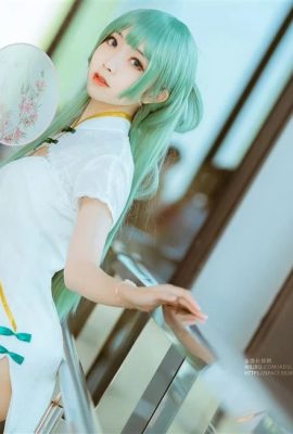 VOCALOID Hatsune Miku Sườn Xám Cosplay(CN:_Seven Strong Man_) (12P)