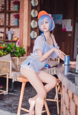 “Re: Cuộc sống ở một thế giới khác với số 0” Rem Cosplay (CN: Wang Yinglu_) (9P)