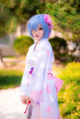 “Re:Zero Bắt đầu cuộc sống ở thế giới khác” Rem Cosplay (CN: Nisuke sama) (9P)