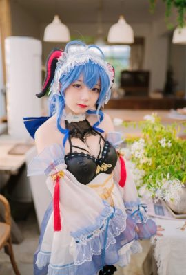 Cosplay Hualing Ganyu Hầu Gái