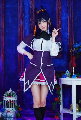 Hidori Rose – Đồng phục cosplay bikini quỷ đen Akeno Himejima