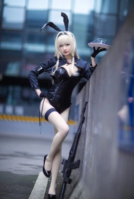 (Bộ sưu tập trực tuyến) Phúc lợi Ji Nangong “Girls Frontline VS Pink Bunny Girl” Bài đăng phúc lợi VIP (23P)