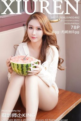 (Xiuren Show Network Series) 2020.08.25 Vol.2482 Egg-Eunice Egg phiên bản đầy đủ không có hình mờ ảnh (79P)