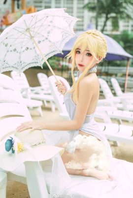 Áo tắm FGO Artoria Pendragon@特softerSona (9P)