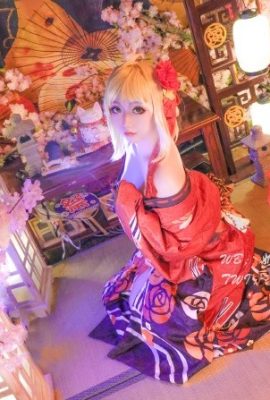 Set Mì Ăn Liền FGO Nero Claudius kimono@Trà Sữa-Eclipse Garden (9P)