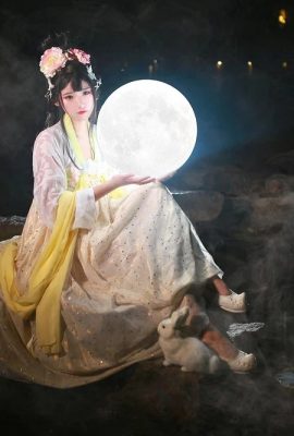 Nhiếp ảnh Xia Ningning-Hanfu Chang'e Hanfu