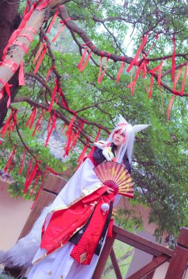 Trò chơi di động Shimada Bear-Onmyoji COS Demon Fox Fengyashi