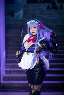 FGO BB hầu gái@是飞诺亚w (9P)