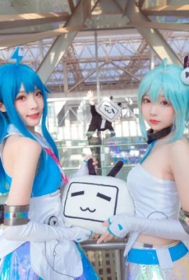 Bilibili Cô gái thứ 22: @cakecakemono, Cô gái thứ 33: @baka爱(9P)