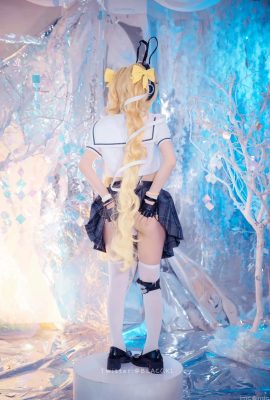 Blacqkl (Bai Li yêu sô cô la) cosplay Angela – King of Glory (92P)