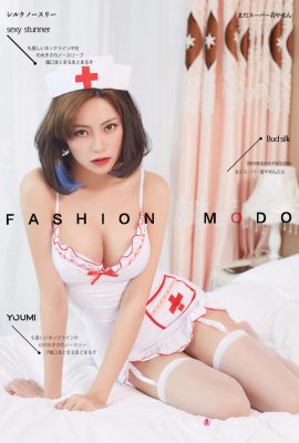 (YouMei Youmi Series) 2020.10.14 Xu Wenjun “Thiên thần áo trắng” (21P)