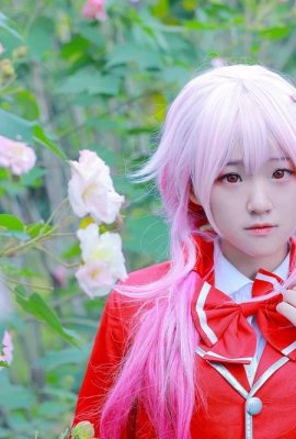 Xia Ningning-Guilty Crown COS đồng phục tóc đuôi ngựa đôi Qi Qi