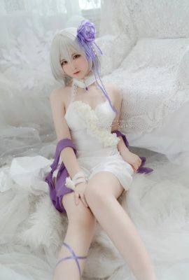 Azur Lane Sirius｜Hoa hồng trắng tinh khiết@水瓜子_Suikako (9P)