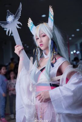 Onmyoji Kinnara CN: Qingzhu (Nhiếp ảnh: @流云天魔) (9P)