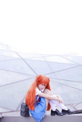 Gấu Shimada-Neon Genesis Evangelion COS Asuka EMA