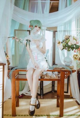 Hatsune Miku sườn xám Shaohua ver, coser khí chất thanh lịch và quyến rũ Yiyi (15P)