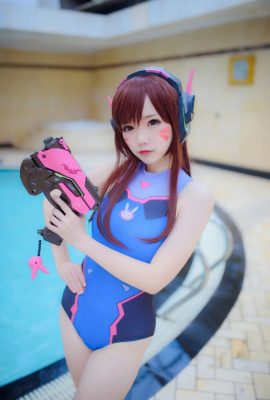 Xue Qing Astra – Ảnh nước Overwatch-D.Va (31P)