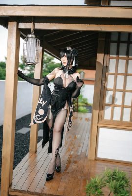 Jiuqu Jean Cosplay Zhenhai Sườn Xám (41P)