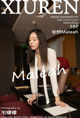 (Xiuren Showman Series) 2021.03.03 No.3161 An Ran Maleah phiên bản đầy đủ không có hình mờ (59P)