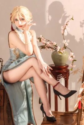 Girls Frontline G36 Yu Ou Li Cheongsam cos Xixue Yinchun cn-Wanyue- (9P)