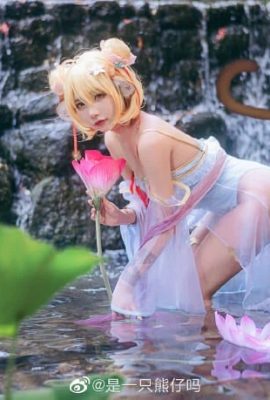 Granblue Fantasy Angela cos Waterside Goddess ver. cn là cô ấy là gấu (9P)