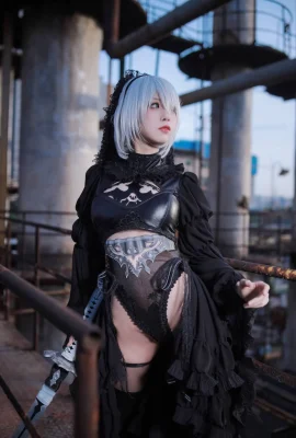 (Suisin Aqua) 2B Phiên bản tối NieR_Automata NieR Automata