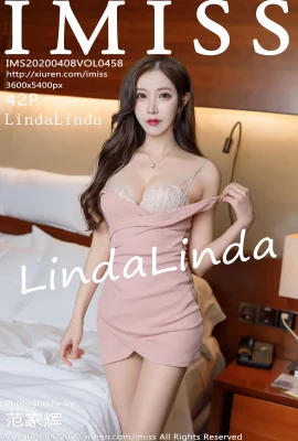 (IMiss Love Honey Club Series) 2020.04.08 Vol.458 LindaLinda phiên bản đầy đủ không có hình mờ ảnh (43P)