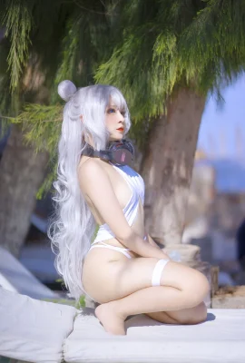 Hình ảnh cosplay Sayo Momo Le Malin bikini