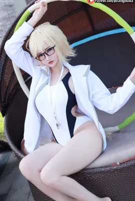 Khoai tây Godzilla Cosplay Jeanne d』Arc Áo tắm