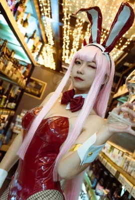 Chú Thỏ Hóm HỉnhCosplay Zero Two Bunnygirl