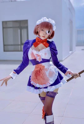 Mặt nạ hầu gái cosplay Ari Byoru