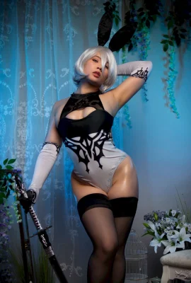 Ảo Geisha Cosplay 2B Leha Số 2 Loại B Bunny