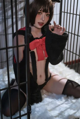 Cosplay Cô Gái Nổ Meow Kitty Cô Gái Mèo