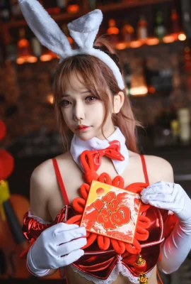 Giáng sinh và năm mới đang đến gần, hãy cùng Bunny ăn mừng nào! Mặc dù vẫn là năm con thỏ