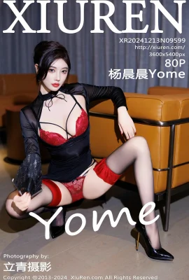 (XiuRen 秀人网) 2024.12.13 Vol.9599 Yang Chenchen Yome Black Silk Chân đẹp Phiên bản đầy đủ Không có hình mờ Ảnh (80P)