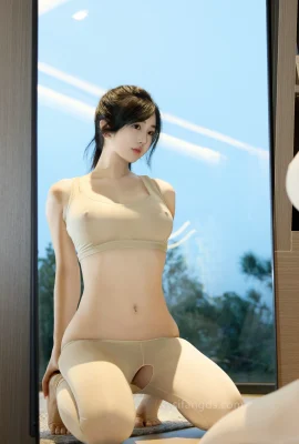 Chen Xiaohua Thịt màu Yoga Suit Xiuren Network số 8348 (118p)