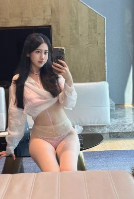 Phổ biến coser đừng chờ đợi mèo áo màu hồng bạn gái chủ đề đồ lót màu hồng gợi cảm với cực kỳ mỏng mỏng slim show thể hiện cơ thể hoàn hảo.